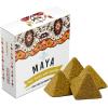 imageSOUL STICKS Maya Palo Santo Pyramid Incense Made from Powder for Cleansing Aromatherapy Spiritual Healing VanillaVanilla