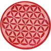 imageSOUL STICKS Soapstone Incense Burner Stick Holder Ash Catcher HandCarved Painted Decorative Plate for Home Dcor Yoga Aromatherapy and Meditation Flower of LifeFlower of Life