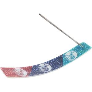 imageSOUL STICKS Hand Painted Natural Soapstone Decorative Incense Stick Holder Ash Catcher for Aromatherapy Yoga or Meditation 7 Chakra  11Elephant  10