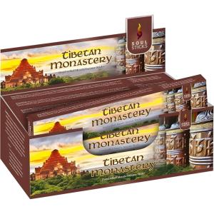 imageSOUL STICKS HandRolled Incense Sticks Mystic Spirit Blends 180 Gram 12 Pack Box  100 Natural Masala Incense Organic Home Fragrance Agarbatti Tibetan MonasteryTibetan Monastery Incense