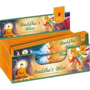 imageSOUL STICKS HandRolled Incense Sticks Mystic Spirit Blends 180 Gram 12 Pack Box  100 Natural Masala Incense Organic Home Fragrance Agarbatti Tibetan MonasteryBuddhas Bliss Incense