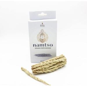 imageSOUL STICKS Namtso Tibetan Handmade Rope Incense 20 Sticks Handrolled Himalayan Lokta Paper Incense 4 Inch Positive Vibes7 Chakra