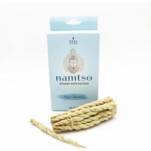 imageSOUL STICKS Namtso Tibetan Handmade Rope Incense 20 Sticks Handrolled Himalayan Lokta Paper Incense 4 Inch Positive VibesNag Champa