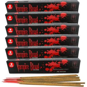 imageSOUL STICKS Vampire Blood Fragrance Incense Sticks 6 Pack Each 15 Grams Natural Scented Incense Agarbatti Fragrant Smoke for Calming Home Aromatherapy Meditation Yoga ampamp Stress Relief