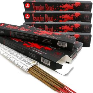 imageSOUL STICKS Vampire Blood Fragrance Incense Sticks 8 Pack Each 15 Grams 100 Natural Incense Agarbatti  Fragrant Smoke for Calming Home Aromatherapy for Meditation Yoga ampamp Stress Relief8 Pack