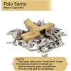 imageAncient VEDA Palo Santo Sticks Premium Grade from Peru  Sacred Wood for Smudging Meditation Cleansing ampamp Yoga Harmony Kit50 Pack