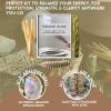 imageAncient VEDA Sage Smudge Kit  Cedar Sweetgrass ampamp Palo Santo Sticks Smudging Kit for Meditation Yoga Reiki Home Cleansing ampamp Aromatherapy Starter Kit Cedar SageRosemary Sage