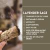 imageAncient VEDA Sage Smudge Kit  Cedar Sweetgrass ampamp Palo Santo Sticks Smudging Kit for Meditation Yoga Reiki Home Cleansing ampamp Aromatherapy Starter Kit Cedar SageLavender Sage