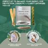 imageAncient VEDA Sage Smudge Kit  Cedar Sweetgrass ampamp Palo Santo Sticks Smudging Kit for Meditation Yoga Reiki Home Cleansing ampamp Aromatherapy Starter Kit Cedar SageCedar Sage
