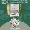 imageAncient VEDA Sage Smudge Kit  Cedar Sweetgrass ampamp Palo Santo Sticks Smudging Kit for Meditation Yoga Reiki Home Cleansing ampamp Aromatherapy Starter Kit Cedar SageCedar Sage