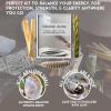 imageAncient VEDA Sage Smudge Kit  Cedar Sweetgrass ampamp Palo Santo Sticks Smudging Kit for Meditation Yoga Reiki Home Cleansing ampamp Aromatherapy Starter Kit Cedar SageWhite Sage