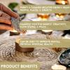 imageAncient VEDA Sage Smudge Kit  Cedar Sweetgrass ampamp Palo Santo Sticks Smudging Kit for Meditation Yoga Reiki Home Cleansing ampamp Aromatherapy Starter Kit Cedar SageRosemary Sage