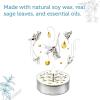 imageSOUL STICKS 12 Pack Little Smudgies Tealight Candles Smudge Candle for Cleansing House Meditation Chakra Healing  Made with Crystals and Herbs White Sage ampamp PeppermintWhite Sage