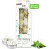 imageSOUL STICKS 12 Pack Little Smudgies Tealight Candles Smudge Candle for Cleansing House Meditation Chakra Healing  Made with Crystals and Herbs White Sage ampamp PeppermintWhite Sage  Peppermint