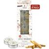 imageSOUL STICKS 12 Pack Little Smudgies Tealight Candles Smudge Candle for Cleansing House Meditation Chakra Healing  Made with Crystals and Herbs White Sage ampamp PeppermintPalo Santo