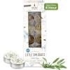 imageSOUL STICKS 12 Pack Little Smudgies Tealight Candles Smudge Candle for Cleansing House Meditation Chakra Healing  Made with Crystals and Herbs White Sage ampamp PeppermintWhite Sage