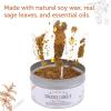 imageSOUL STICKS 2 Piece Smudge Kit Set Bundle  Smudge Candle ampamp Smudge Spray for Cleansing Meditation Healing Aromatherapy White Sage ampamp PeppermintPalo Santo