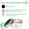 imageSOUL STICKS 2 Piece Smudge Kit Set Bundle  Smudge Candle ampamp Smudge Spray for Cleansing Meditation Healing Aromatherapy White Sage ampamp PeppermintWhite Sage  Peppermint