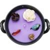 imageSOUL STICKS 4 Metal Cauldron Lavender Scented Candle with Dried Flowers with Handle Reusable for Spells Smudging Rituals ampamp Blessings 7 Chakras7 Chakras
