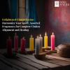 imageSOUL STICKS 4quot Scented Ritual Candles Chime Taper Premium Candles 20 pcs for Rituals Ceremonies Meditation Altar and Spells GrayLemongrass7 Chakras Ritual Candles
