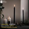 imageSOUL STICKS 4quot Scented Ritual Candles Chime Taper Premium Candles 20 pcs for Rituals Ceremonies Meditation Altar and Spells GrayLemongrassBlack  Myrrh Ritual Candles