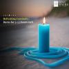 imageSOUL STICKS 4quot Scented Ritual Candles Chime Taper Premium Candles 20 pcs for Rituals Ceremonies Meditation Altar and Spells GrayLemongrassBlue  Peppermint Ritual Candles
