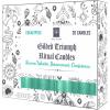 imageSOUL STICKS 4quot Scented Ritual Candles Chime Taper Premium Candles 20 pcs for Rituals Ceremonies Meditation Altar and Spells GrayLemongrassBlue Green  Eucalyptus Ritual Candles