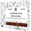 imageSOUL STICKS 4quot Scented Ritual Candles Chime Taper Premium Candles 20 pcs for Rituals Ceremonies Meditation Altar and Spells GrayLemongrassBrown  Cedarwood Ritual Candles