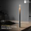 imageSOUL STICKS 4quot Scented Ritual Candles Chime Taper Premium Candles 20 pcs for Rituals Ceremonies Meditation Altar and Spells GrayLemongrassGray  Lemongrass Ritual Candles