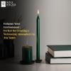 imageSOUL STICKS 4quot Scented Ritual Candles Chime Taper Premium Candles 20 pcs for Rituals Ceremonies Meditation Altar and Spells GrayLemongrassGreen  Patchouli Ritual Candles