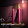 imageSOUL STICKS 4quot Scented Ritual Candles Chime Taper Premium Candles 20 pcs for Rituals Ceremonies Meditation Altar and Spells GrayLemongrassHot Pink  Jasmine Ritual Candles