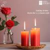 imageSOUL STICKS 4quot Scented Ritual Candles Chime Taper Premium Candles 20 pcs for Rituals Ceremonies Meditation Altar and Spells GrayLemongrassRed  Rose Ritual Candles