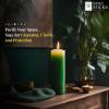 imageSOUL STICKS 4quot Scented Ritual Candles Chime Taper Premium Candles 20 pcs for Rituals Ceremonies Meditation Altar and Spells GrayLemongrassSage Green  Sage Ritual Candles