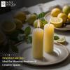 imageSOUL STICKS 4quot Scented Ritual Candles Chime Taper Premium Candles 20 pcs for Rituals Ceremonies Meditation Altar and Spells GrayLemongrassYellow  Bergamot Ritual Candles