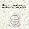 imageSOUL STICKS 6 Pack Smudge Lites Votive Candles  960 Grams Decor Spa Candles  12Hour Burn Time Candles for Cleansing Negative Energy Infused with Smudging Herbs  White Sage ampamp LavenderWhite Sage  Cinnamon
