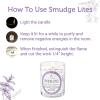 imageSOUL STICKS 6 Pack Smudge Lites Votive Candles  960 Grams Decor Spa Candles  12Hour Burn Time Candles for Cleansing Negative Energy Infused with Smudging Herbs  White Sage ampamp LavenderWhite Sage  Lavender