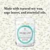 imageSOUL STICKS 6 Pack Smudge Lites Votive Candles  960 Grams Decor Spa Candles  12Hour Burn Time Candles for Cleansing Negative Energy Infused with Smudging Herbs  White Sage ampamp LavenderWhite Sage  Eucalyptus