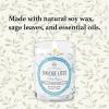 imageSOUL STICKS 6 Pack Smudge Lites Votive Candles  960 Grams Decor Spa Candles  12Hour Burn Time Candles for Cleansing Negative Energy Infused with Smudging Herbs  White Sage ampamp LavenderWhite Sage