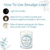 imageSOUL STICKS 6 Pack Smudge Lites Votive Candles  960 Grams Decor Spa Candles  12Hour Burn Time Candles for Cleansing Negative Energy Infused with Smudging Herbs  White Sage ampamp LavenderWhite Sage