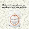 imageSOUL STICKS 6 Pack Smudge Lites Votive Candles  960 Grams Decor Spa Candles  12Hour Burn Time Candles for Cleansing Negative Energy Infused with Smudging Herbs  White Sage ampamp LavenderPalo Santo