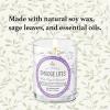 imageSOUL STICKS 6 Pack Smudge Lites Votive Candles  960 Grams Decor Spa Candles  12Hour Burn Time Candles for Cleansing Negative Energy Infused with Smudging Herbs  White Sage ampamp LavenderWhite Sage  Lavender