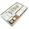 imageSOUL STICKS Aroma Smudge Kit  Gift Set with Little Smudgies Candles Smudge Spray Essential Oil and 2 Selenite Wand in White Gift Box EucalyptusPeppermint