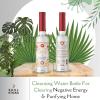 imageSOUL STICKS Cleansing Water 75 oz Bottle for Clearing Negative Energy and Purifying Home Palo SantoPositive Vibes