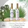 imageSOUL STICKS Cleansing Water 75 oz Bottle for Clearing Negative Energy and Purifying Home Palo SantoWhite Sage