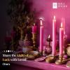 imageSOUL STICKS Love Magic Spell Chime Taper Candles 20 Pack  Ideal for Altar Rituals Ceremonies Meditation Red Colored Candle for Witchcraft Supplies Wiccan Supplies and Tools Candle ClearanceLuck Light Pink Chime Candles