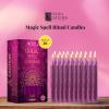 imageSOUL STICKS Love Magic Spell Chime Taper Candles 20 Pack  Ideal for Altar Rituals Ceremonies Meditation Red Colored Candle for Witchcraft Supplies Wiccan Supplies and Tools Candle ClearanceLuck Light Pink Chime Candles