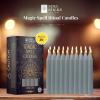 imageSOUL STICKS Love Magic Spell Chime Taper Candles 20 Pack  Ideal for Altar Rituals Ceremonies Meditation Red Colored Candle for Witchcraft Supplies Wiccan Supplies and Tools Candle ClearanceWisdom Grey Chime Candles