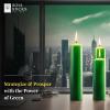 imageSOUL STICKS Love Magic Spell Chime Taper Candles 20 Pack  Ideal for Altar Rituals Ceremonies Meditation Red Colored Candle for Witchcraft Supplies Wiccan Supplies and Tools Candle ClearanceProsperity Dark Green Chime Candles