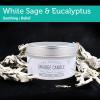 imageSOUL STICKS Smudge Candle for Cleansing House Meditation Chakra Healing Aromatherapy  35 Ounce Smudge Candle for Spiritual Cleansing White Sage ampamp Dragons BloodWhite Sage  Eucalyptus