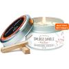 imageSOUL STICKS Smudge Candle for Cleansing House Meditation Chakra Healing Aromatherapy  35 Ounce Smudge Candle for Spiritual Cleansing White Sage ampamp Dragons BloodPalo Santo